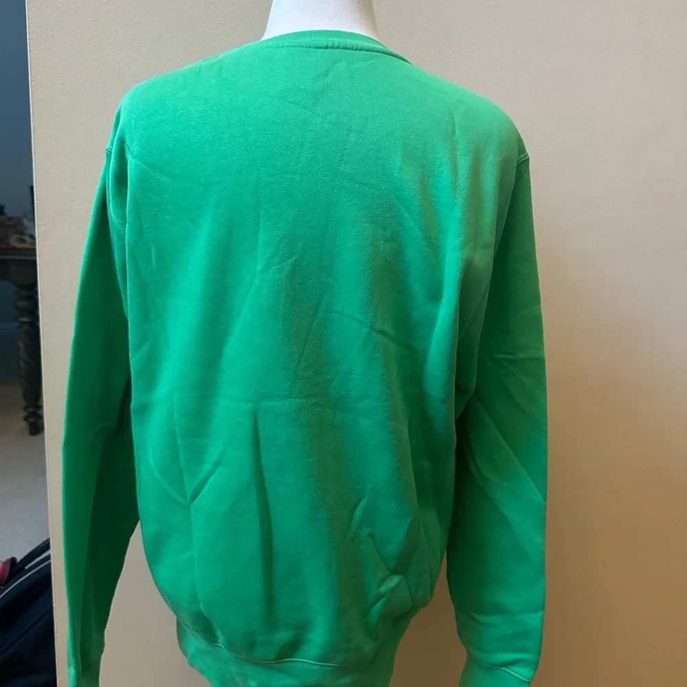 Nike Men's Green Crewneck Sweatshirt - Picture 3 of 5